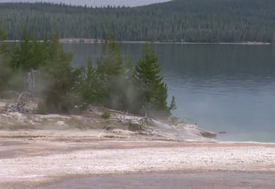 Yellowstone Lake Geology